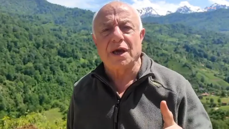 Artvinli Emekli Öğretmen Ersel Erdoğan: Mahkeme süreci devam ederken, Orman Bölge Müdürlüğü çay bahçesini tahrip etti