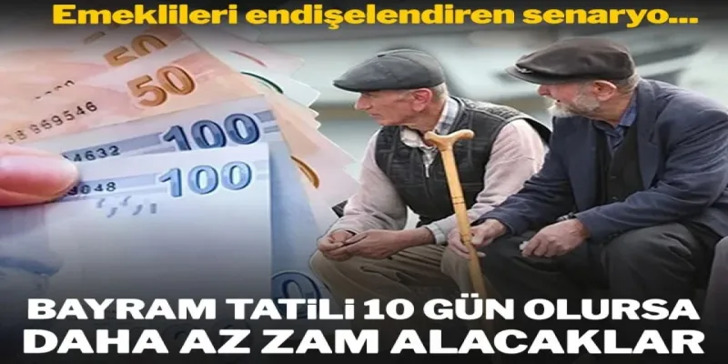 Bayram Tatili 10 Gün Olursa Maaşlar Düşer mi? Şok İddia!
