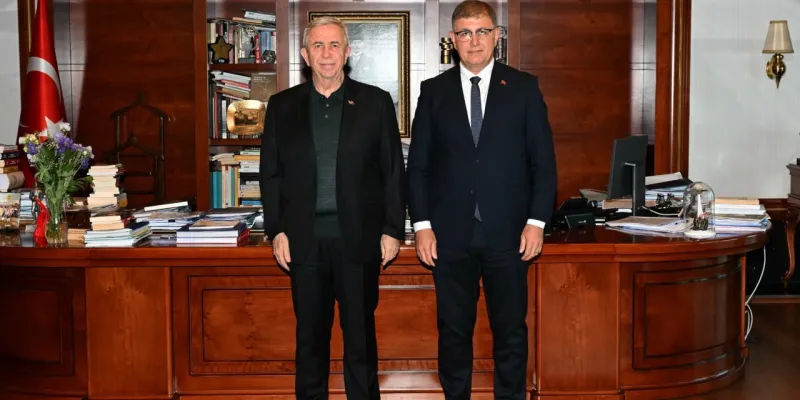 Cemil Tugay'dan Mansur Yavaş'a ziyaret
