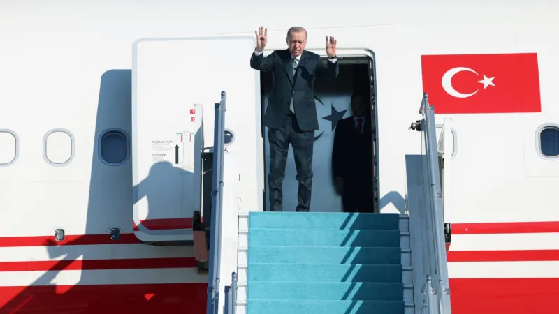 Cumhurbaşkanı Erdoğan Azerbaycan'dan ayrıldı