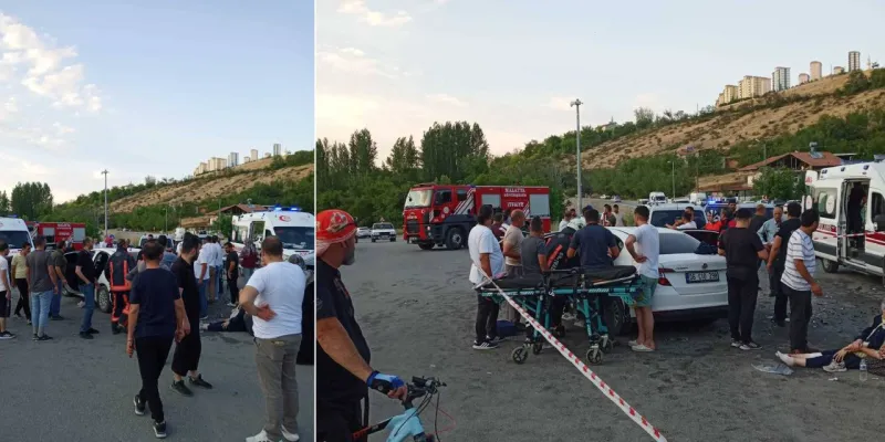 Düğün Konvoyunda Kanlı Kaza! 11 Yaralı, İşte İlk Detaylar