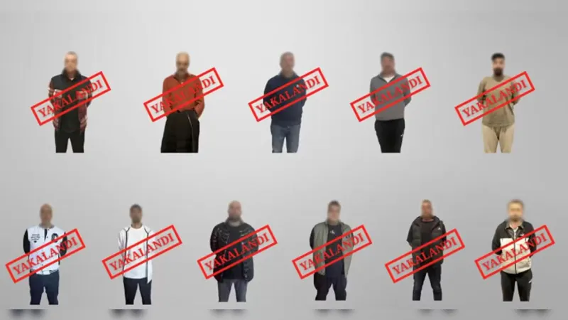 Interpol destekli operasyon: 11 kaçak Türkiyeye teslim edildi