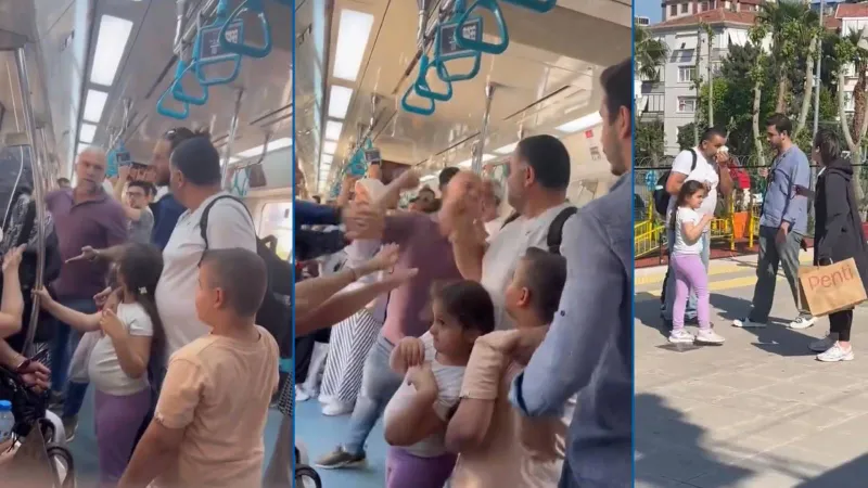 Marmaray'da Şiddet! Baba Dayak Yedi, Saldırgana Hapis Şoku!