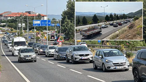 Muğla'da Bayram Çilesi! 10 KM Araç Kuyruğu Şoku!