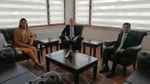 Mut'ta Hakimlerden Kaymakam Uğur'a Sürpriz Ziyaret! Şaşırtan Detay