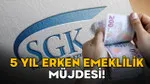 Bağ-Kur'lular Dikkat! 5 Yıl Erken Emeklilik Müjdesi mi?