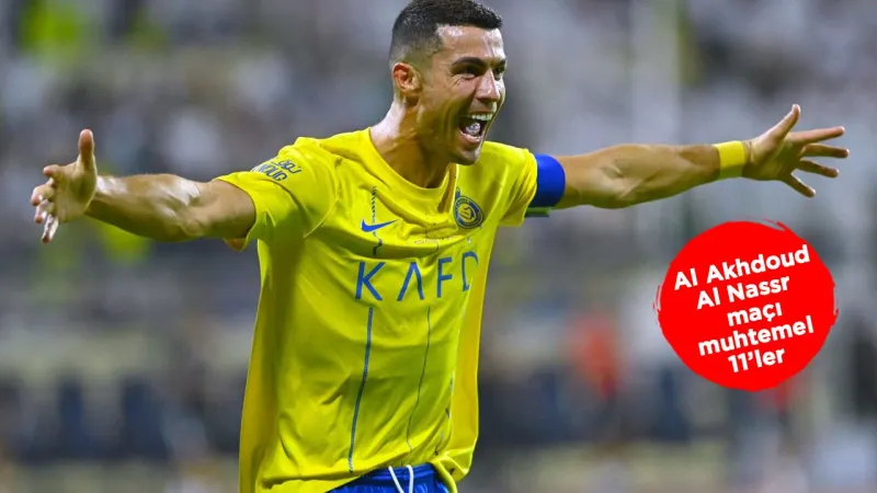 Ronaldo Sahada! Al Nassr, Al Akhdoud Deplasmanında Terleyecek mi?