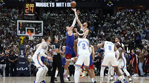 Nuggets Şov Yaptı! Thunder'ı Devirerek Seride Öne Geçti!