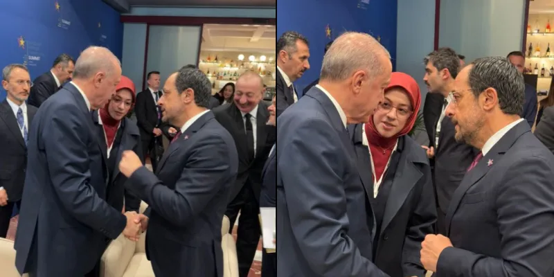 Erdoğan'dan Kritik Zirve! GKRY Lideriyle Tarihi Görüşme