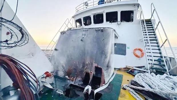 Gazze'ye Yardım Götüren Vicdan Gemisi Malta'da Vuruldu! Şok Detaylar