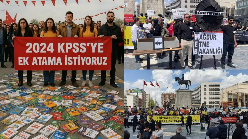 Öğretmen Adaylarından Ankara'da Eylem! Atama Bekleyenler Ne İstiyor?