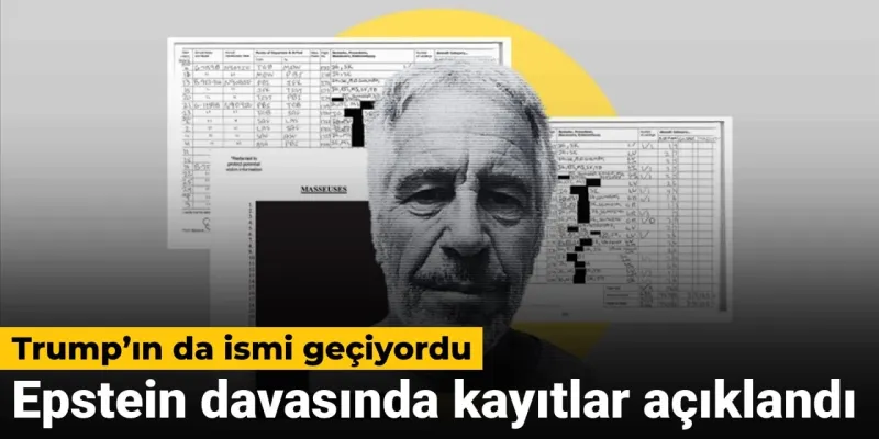 Pedofil Epstein davasında 33 bin sayfalık kayıt yayımlandı: Trump'ın ismi de geçiyor
