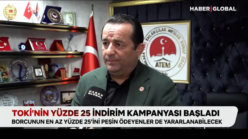 TOKİ'den Büyük Fırsat! Yüzde 25 İndirim Kampanyası Başladı!