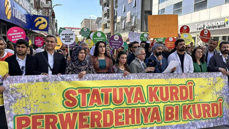 Van’da "Kürt Dil Bayramı" kutlamalarında “Kürtçeye resmi statü” talebi